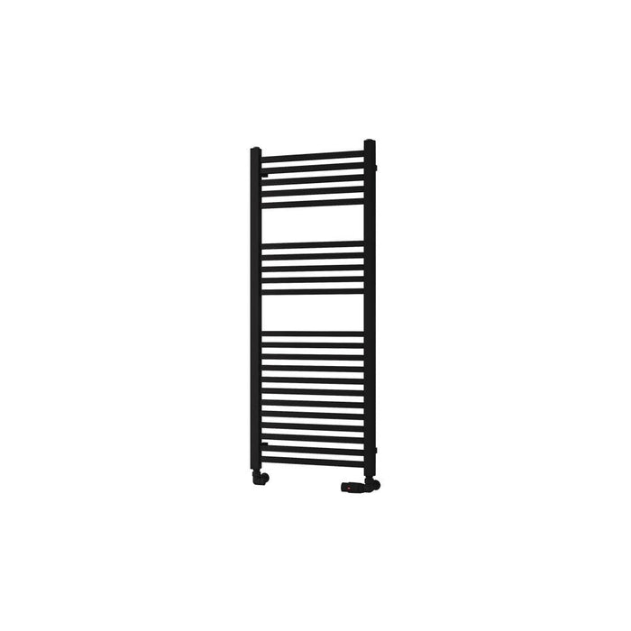 Eastbrook Rion Straight Heated Towel Rail Matt Black