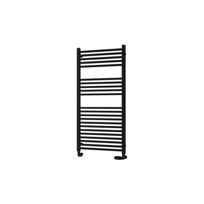 Eastbrook Rion Straight Heated Towel Rail Matt Black