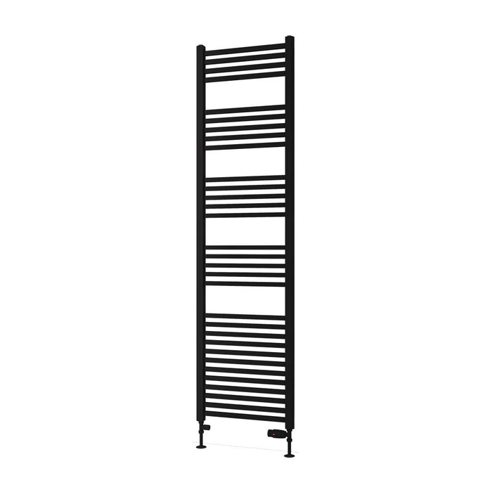 Eastbrook Rion Straight Heated Towel Rail Matt Black