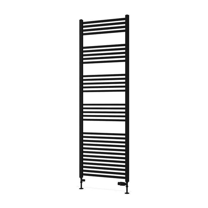 Eastbrook Rion Straight Heated Towel Rail Matt Black