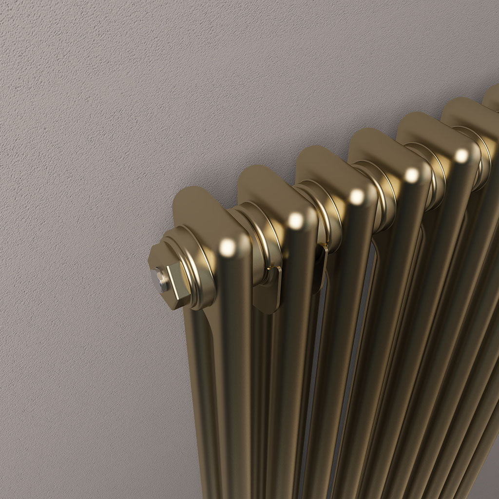 Eastbrook Rivassa 2 Column Radiator Feet Pair - Bronze