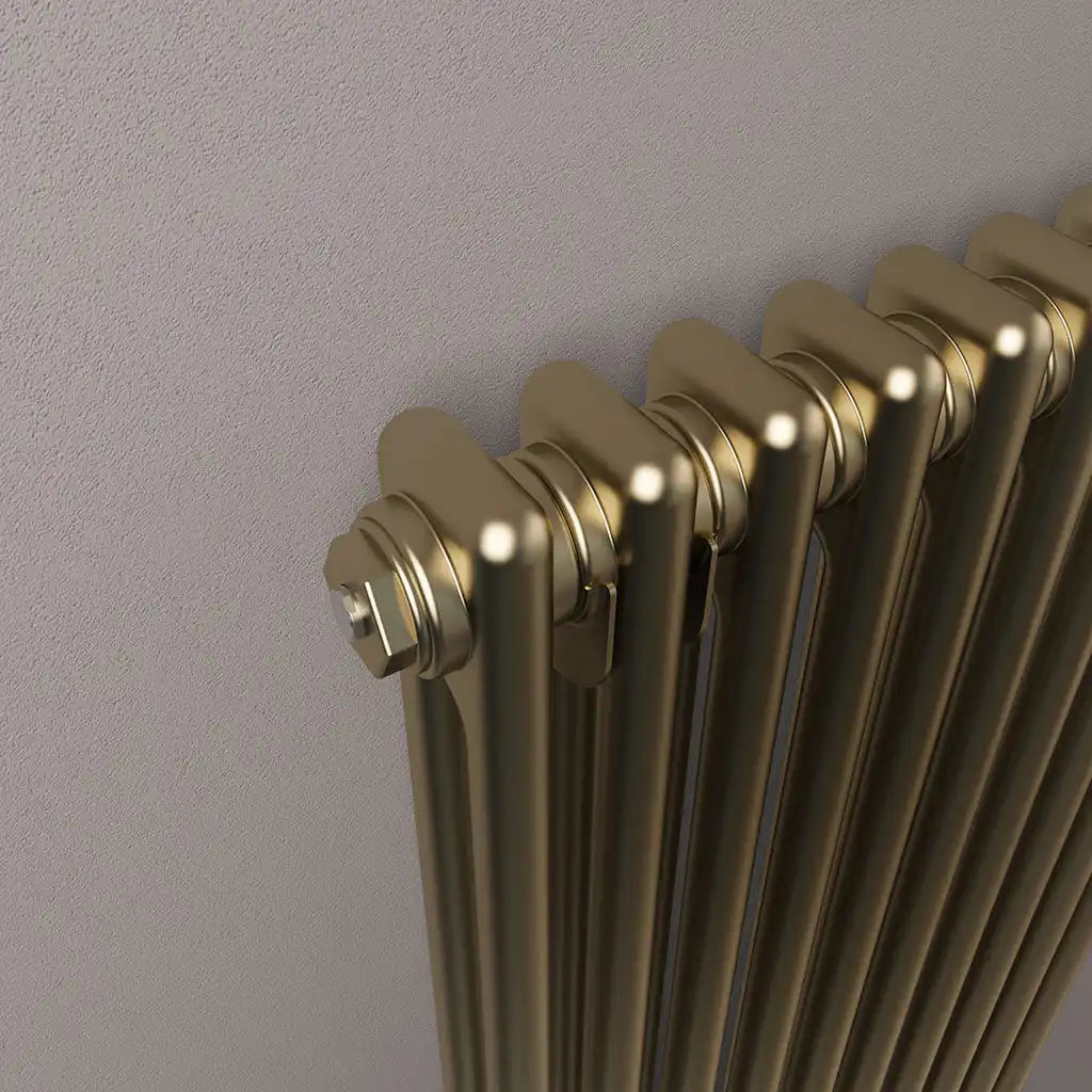 Eastbrook Rivassa 2 Column Radiator Feet Pair - Bronze