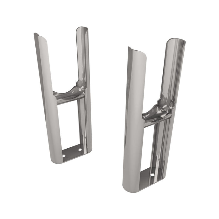 Eastbrook Rivassa 2 Column Radiator Feet Pair - Chrome