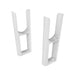 Eastbrook Rivassa 2 Column Radiator Feet Pair - White