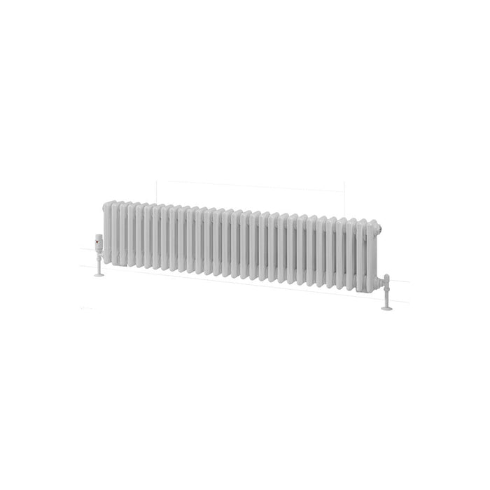 Eastbrook Rivassa 3 Column Horizontal Designer Radiator