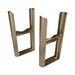 Eastbrook Rivassa 3 Column Radiator Feet Pair - Bronze