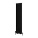 Eastbrook Rivassa 3 Column Radiator Matt Black - 1800mm x