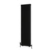 Eastbrook Rivassa 3 Column Radiator Matt Black - 1800mm x