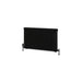 Eastbrook Rivassa 3 Column Radiator Matt Black - 600mm x