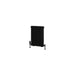 Eastbrook Rivassa 3 Column Radiator Matt Black - 600mm x