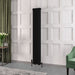 Eastbrook Rivassa 3 Column Radiator Matt Black - Column