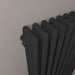Eastbrook Rivassa 3 Column Radiator Matt Black - Column