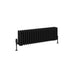 Eastbrook Rivassa 4 Column Radiator Matt Black - 300mm x