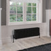 Eastbrook Rivassa 4 Column Radiator Matt Black - Column