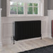 Eastbrook Rivassa 4 Column Radiator Matt Black - Column