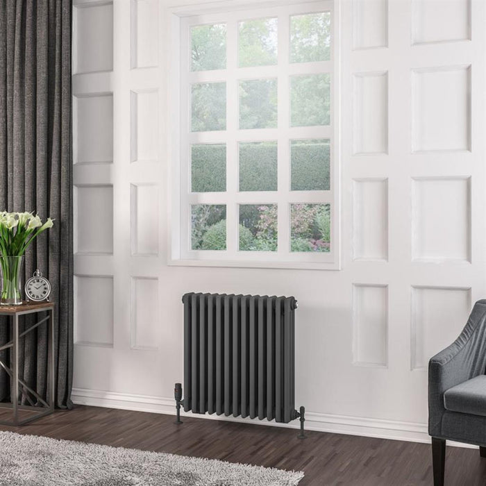 Eastbrook Rivassa Horizontal 3 Column Radiator - 300mm x