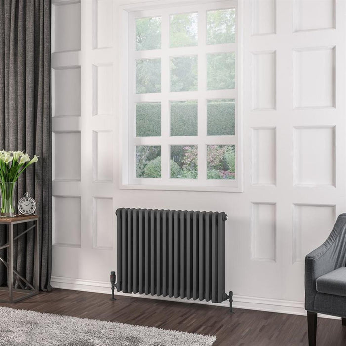 Eastbrook Rivassa Horizontal 3 Column Radiator - 300mm x
