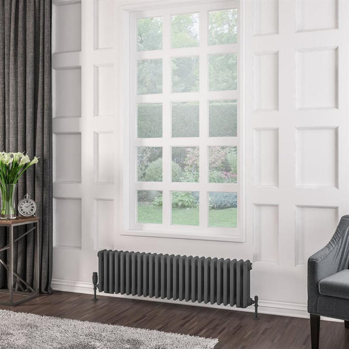 Eastbrook Rivassa Horizontal 3 Column Radiator - 300mm x