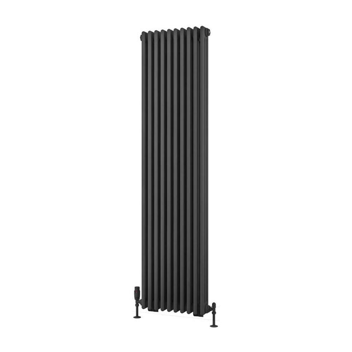 Eastbrook Rivassa Vertical 3 Column Radiator - 600mm x