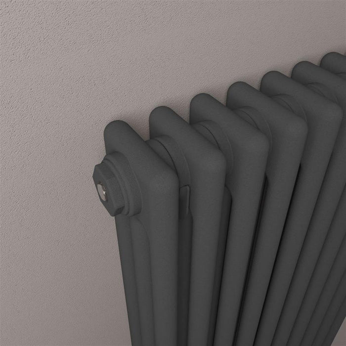 Eastbrook Rivassa Vertical 3 Column Radiator - 600mm x