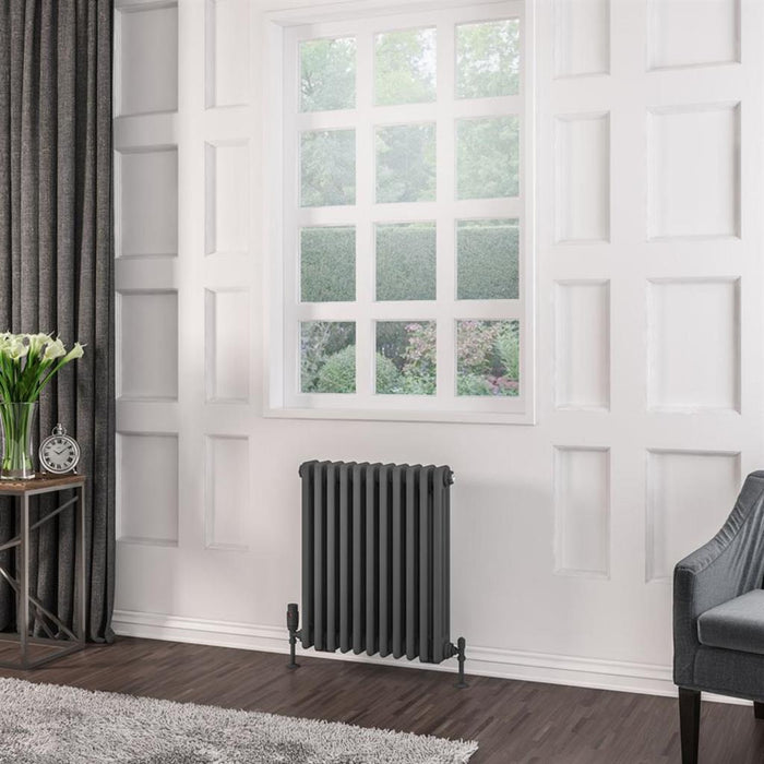 Eastbrook Rivassa Vertical 3 Column Radiator - 600mm x