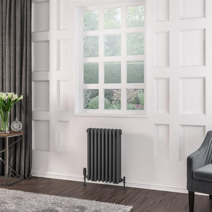 Eastbrook Rivassa Vertical 3 Column Radiator - 600mm x