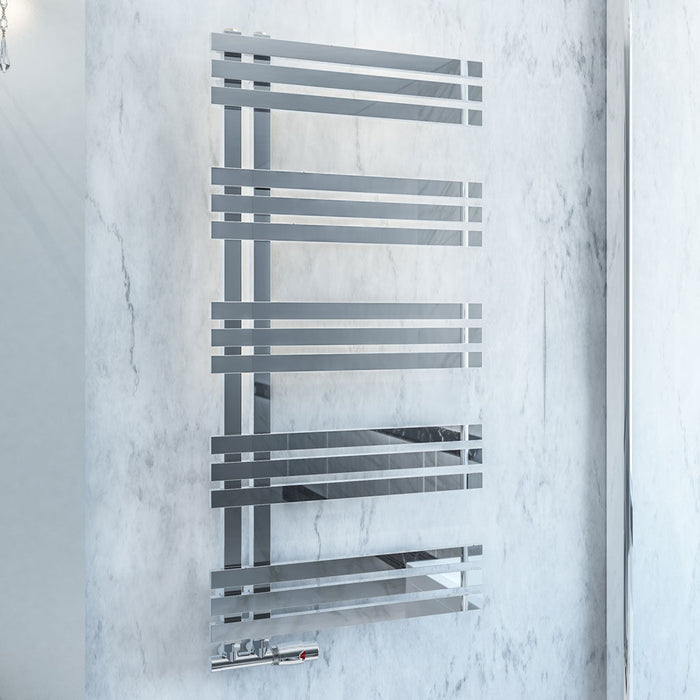Eastbrook Rizano Designer Heated Towel Rail Polished