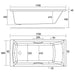 Eastbrook Rockall Beauforte Single Ended Bath With Twin
