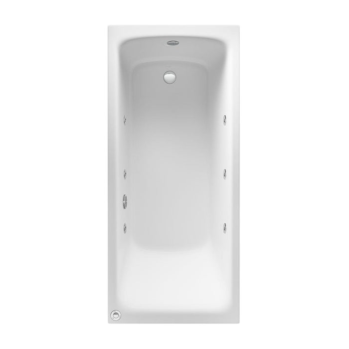 Eastbrook Rockall Beauforte Single Ended Whirlpool Bath - 6