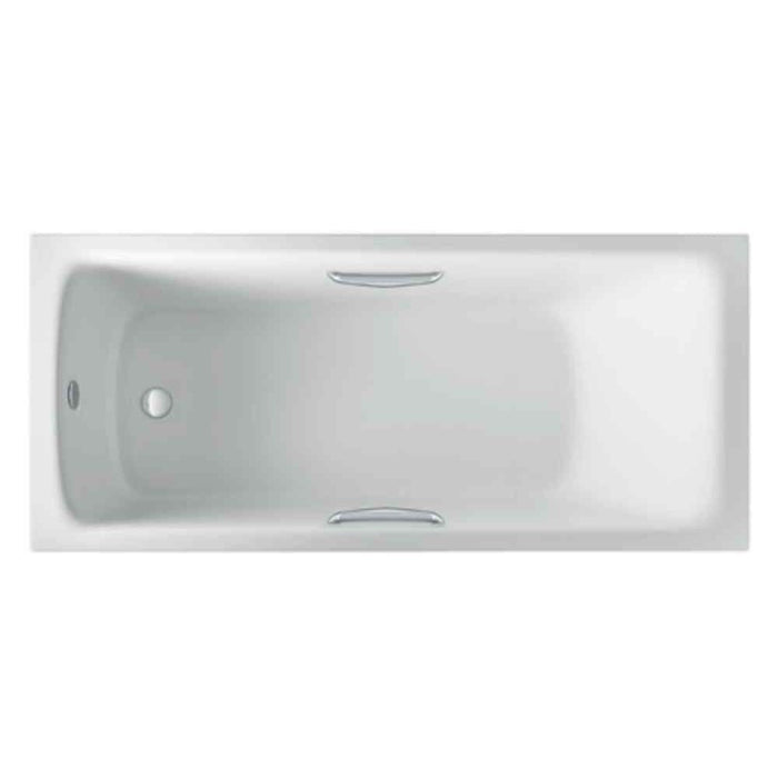 Eastbrook Rockall Single Ended Bath With Twin Grips - No TH