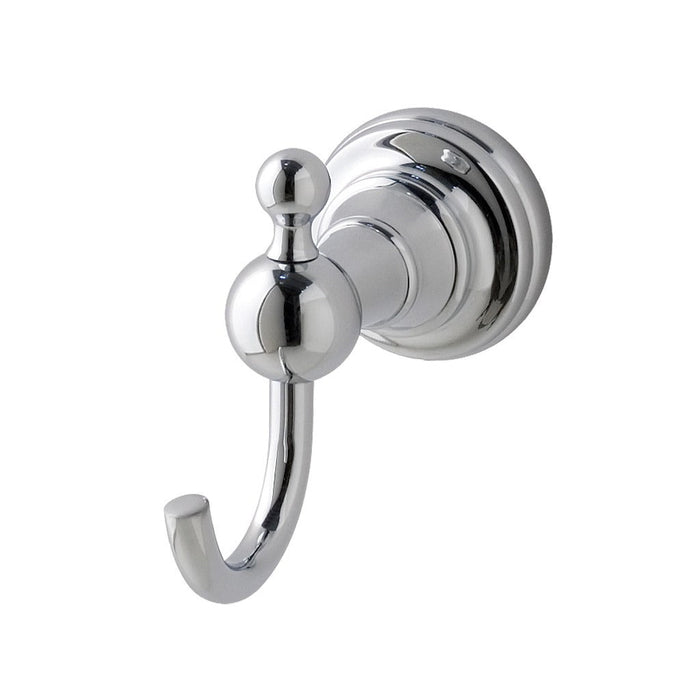 Eastbrook Rockingham Single Robe Hook - Chrome - Robe Hooks