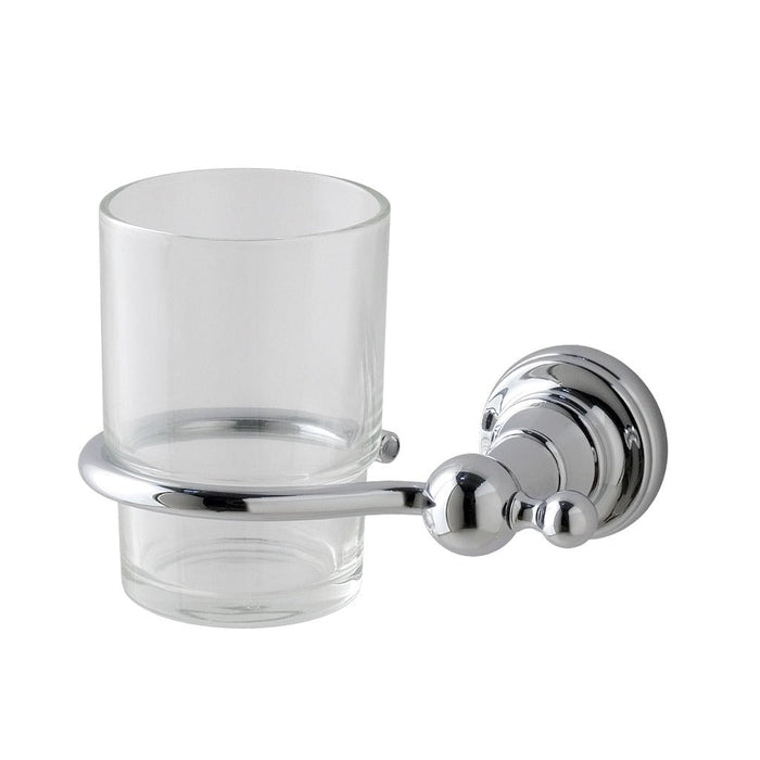 Eastbrook Rockingham Tumbler Holder - Chrome - Toothbrush