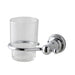 Eastbrook Rockingham Tumbler Holder - Chrome - Toothbrush