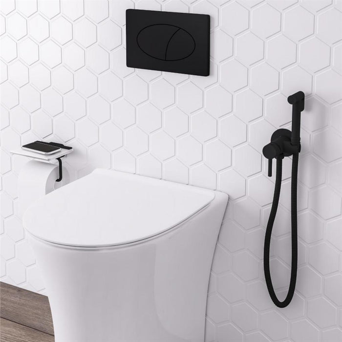 Eastbrook Round Douche Kit - Black - Douche Kits