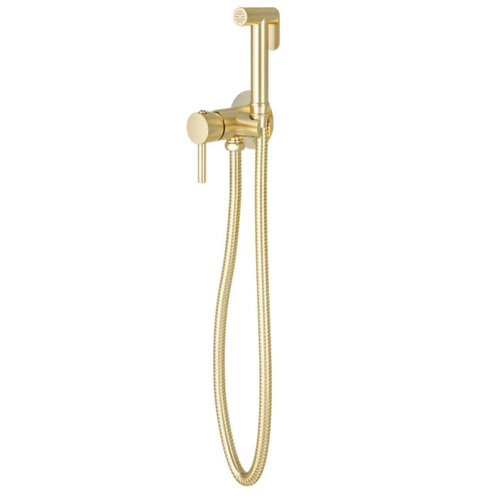 Eastbrook Round Douche Kit - Brushed Brass - Douche Kits