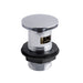 Eastbrook Round Push Button Basin Waste - Chrome - Basin