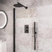 Eastbrook Round Thermostatic Concealed Shower Kit - Matt