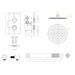 Eastbrook Round Thermostatic Concealed Shower Set - Shower
