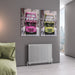 Eastbrook Rowsham Horizontal Designer Radiator - Matt White