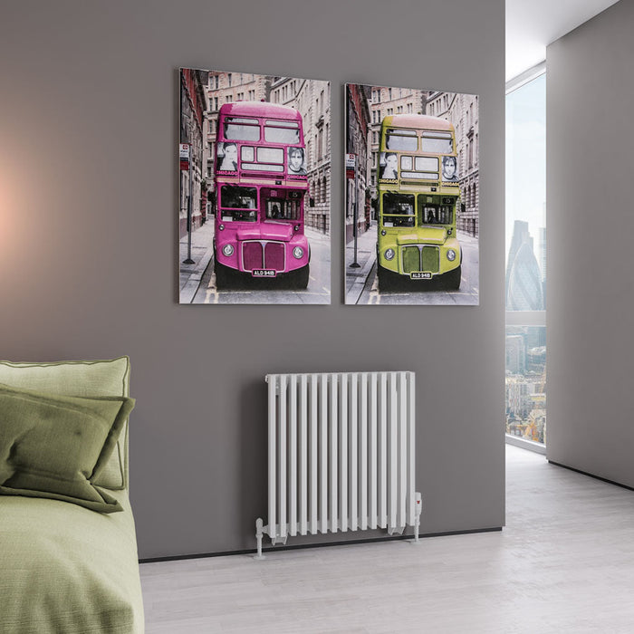 Eastbrook Rowsham Vertical Designer Radiator - Matt White