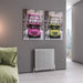 Eastbrook Rowsham Vertical Designer Radiator - Matt White
