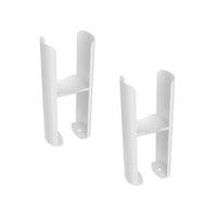 Eastbrook Rubano Radiator Feet Pair - Gloss White - Heating