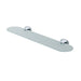 Eastbrook Salerno Glass Shelf - 500mm Long - Chrome
