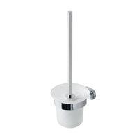 Eastbrook Salerno Glass Toilet Brush Holder - Chrome