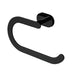 Eastbrook Salerno Towel Holder - Matt Black - Towel Rings