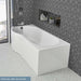 Eastbrook Shannon Beauforte P Shaped Bath End Panel - 700mm