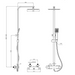 Eastbrook Square Thermostatic Bar Shower Mixer With Shower