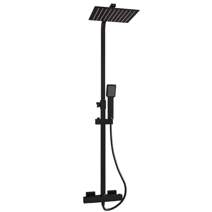 Eastbrook Square Thermostatic Bar Shower Mixer With Shower