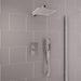 Eastbrook Square Thermostatic Concealed Shower Kit - Chrome