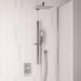 Eastbrook Square Thermostatic Concealed Shower Set - Chrome